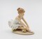 Ceramic Ballerina Dancer in Stretching Position Figurine, Home Décor, Gift for Her, Gift for Daughter, Gift for Ballerina Dancer